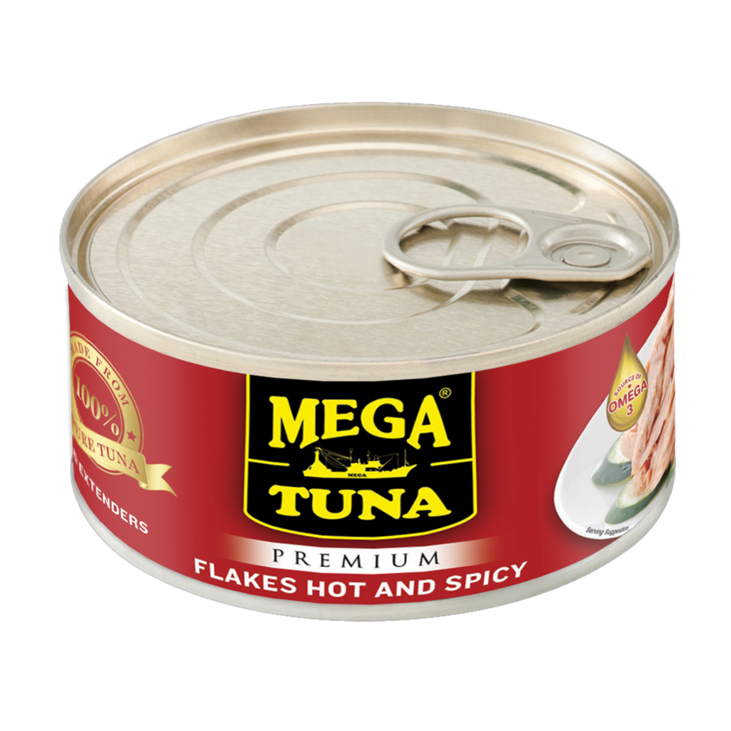 Mega Tuna Flakes Hot And Spicy Mega Prime Foods Inc 5485