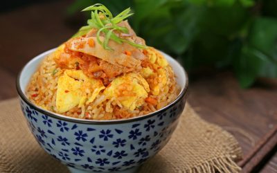 Tuna Kimchi and Fried Rice