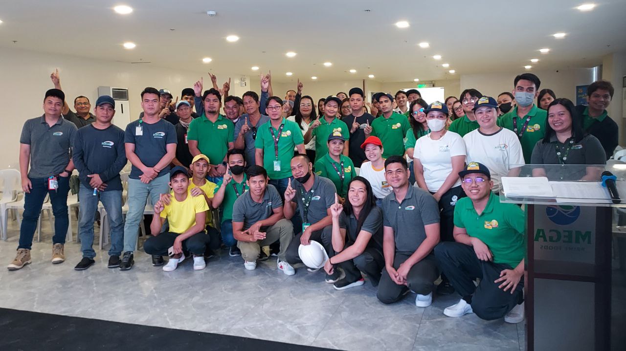 Batangas-based Mega employees at the Mega Manufacturing Plant
